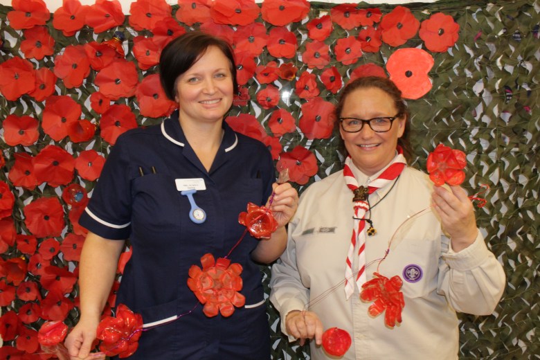 Donna Snowden and Lesley Doherty