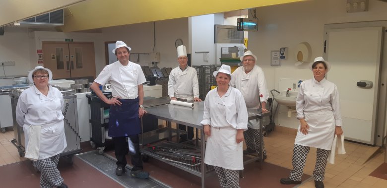 Catering Team with Galton