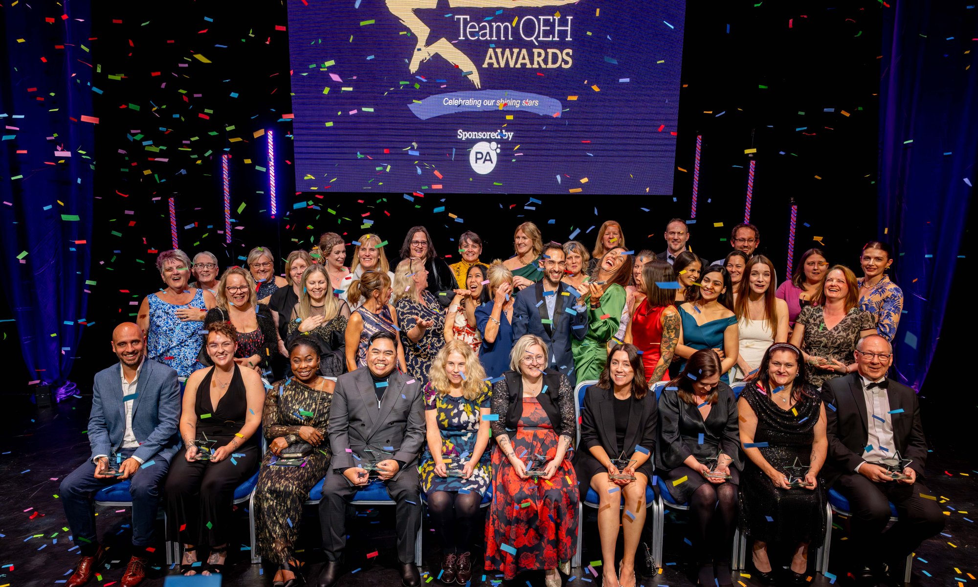 A photo of the Team QEH Awards 2026