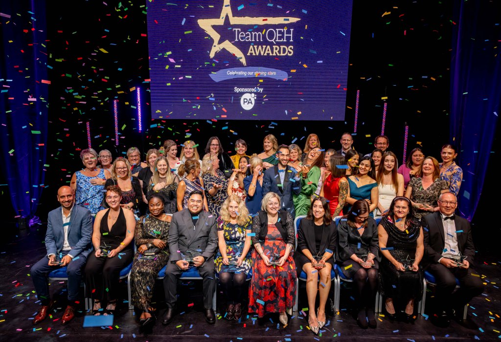 A photo of the Team QEH Awards 2026 
