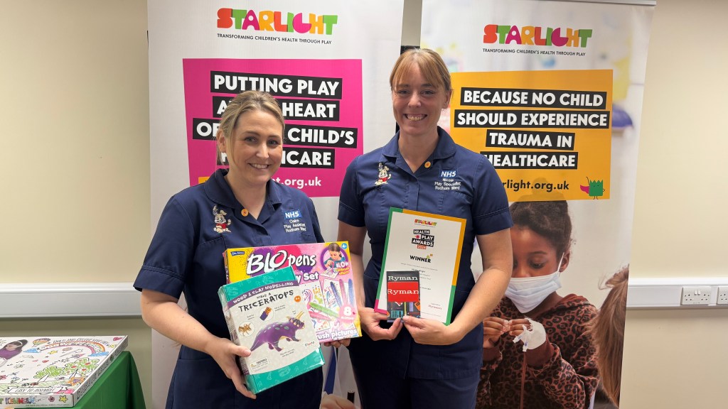 Claire Burrell and Nicola Wright